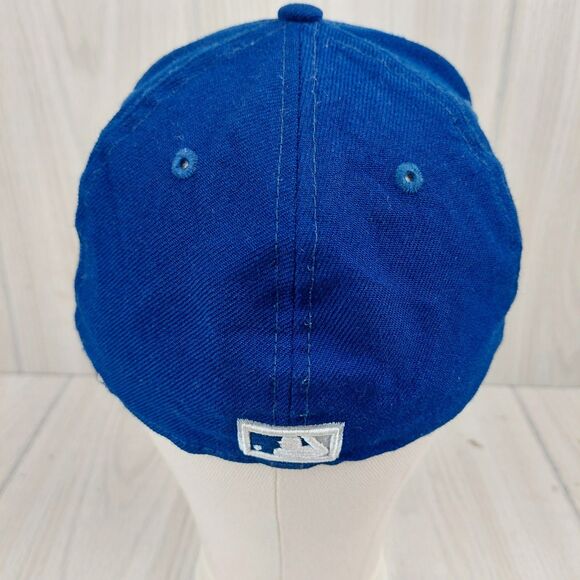 New Era 59Fifty Brooklyn Dodgers Hat Cap 7 1/8 Blue Cooperstown Wool MLB Fitted - Picture 3 of 8